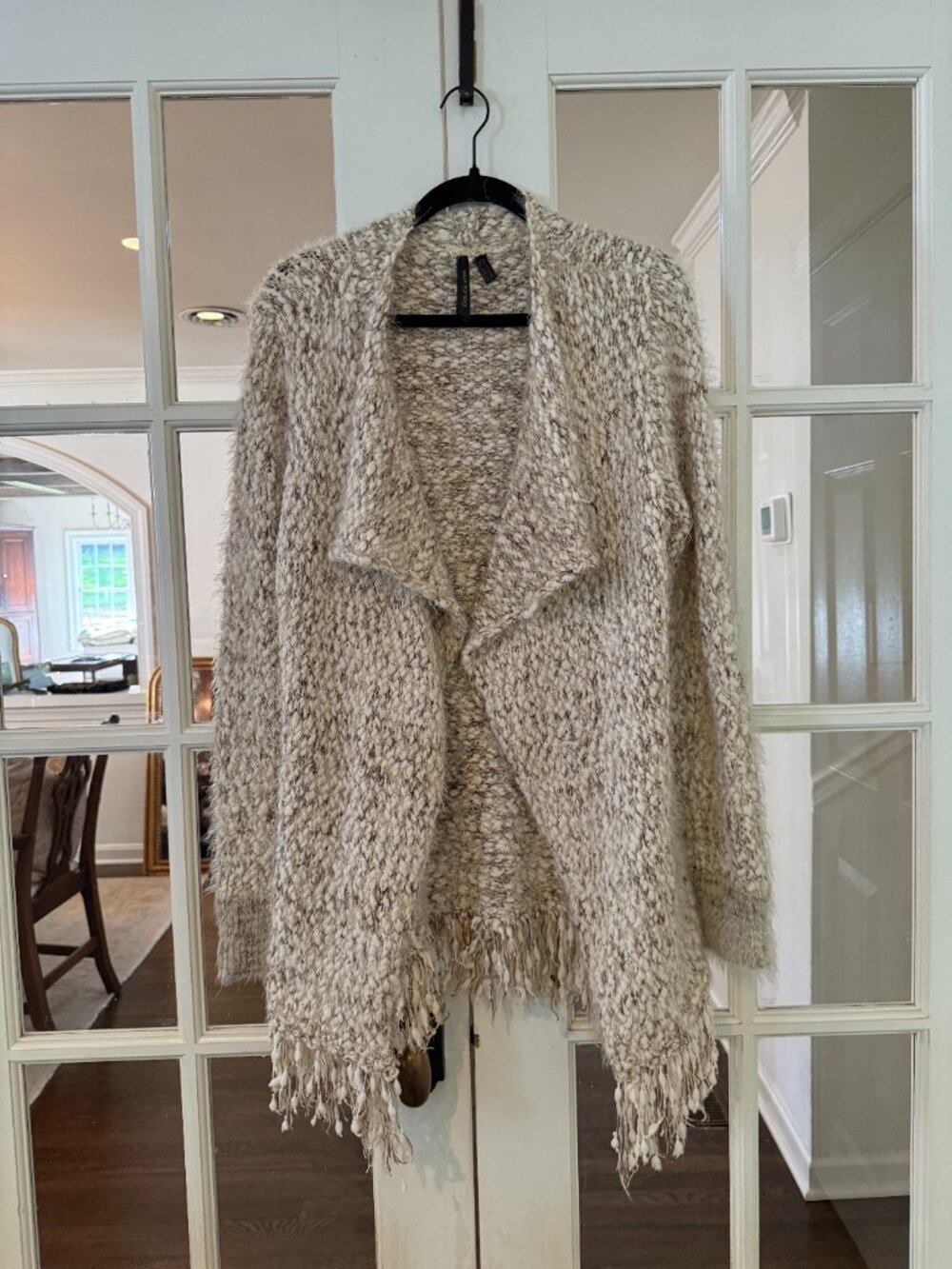 Dolce Vita fringe oversized sweater